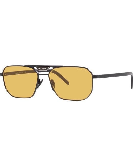58Ys Sole di Prada in Black da Uomo