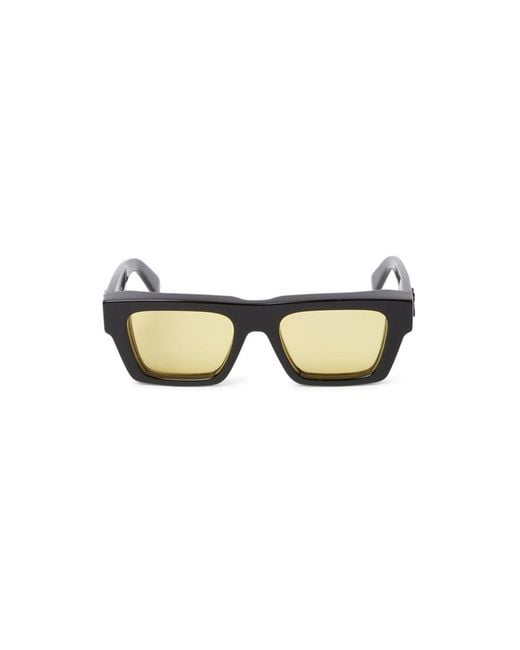 Off-White c/o Virgil Abloh Black Oeri145 Oregon Sunglasses