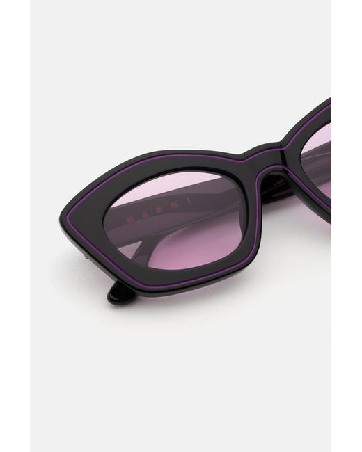 Marni Black Kea Island Royal