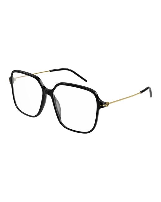 Gucci Black Gg1271O 001 Optical Frames Plastic Squared