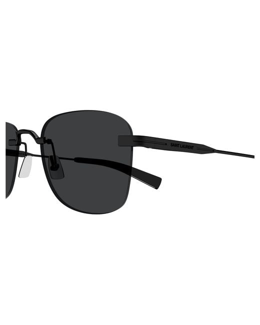 Saint Laurent Black Sl 744 Sun