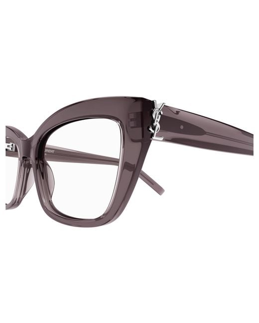 Saint Laurent Sl M117 003 Optical Frames Acetate Cat Eye in Black | Lyst