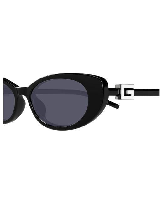 Gucci Black Gg1680S 001 Sunglasses Injected Cat Eye