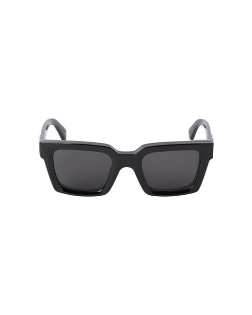 Off-White c/o Virgil Abloh Gray Square Frame Clip On Sunglasses