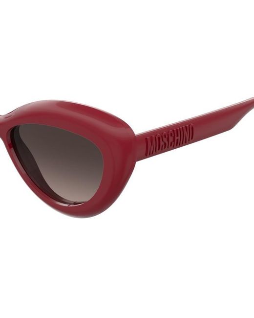 Moschino Black Mos163/S C9A/Ha Sunglasses Plastic Cat Eye Shaded