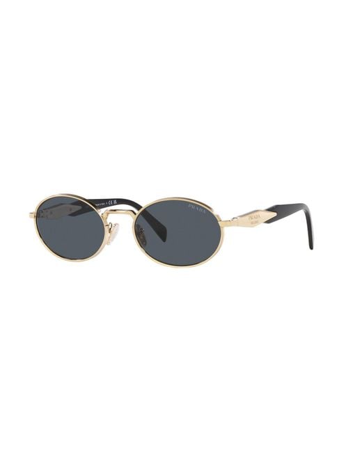 65Zs Sole di Prada in Black