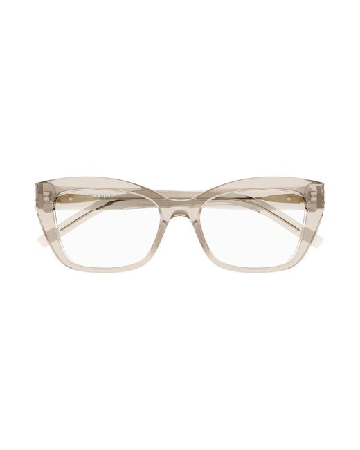 Saint Laurent Black Sl M117 004 Optical Frames Acetate Cat Eye