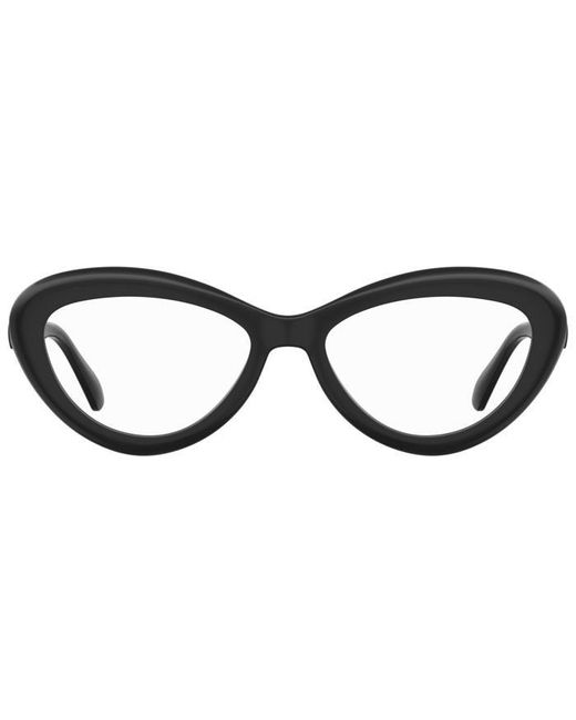 Moschino Black Mos635 807 Optical Frames Acetate Cat Eye