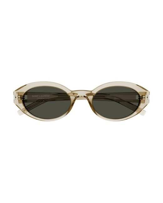 Saint Laurent Black Sl 567 003 Sunglasses Acetate Round Normal