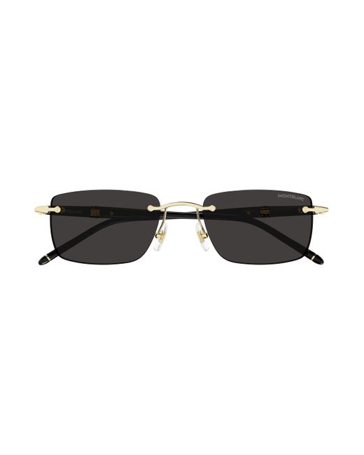 Mb0344S di Montblanc in Black da Uomo