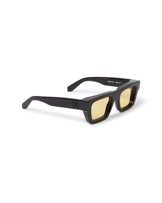 Off-White c/o Virgil Abloh Black Oeri145 Oregon Sunglasses
