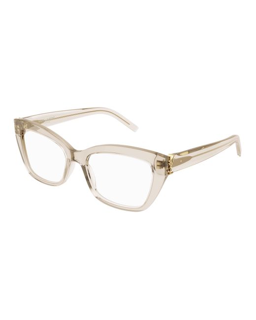 Saint Laurent Black Sl M117 004 Optical Frames Acetate Cat Eye