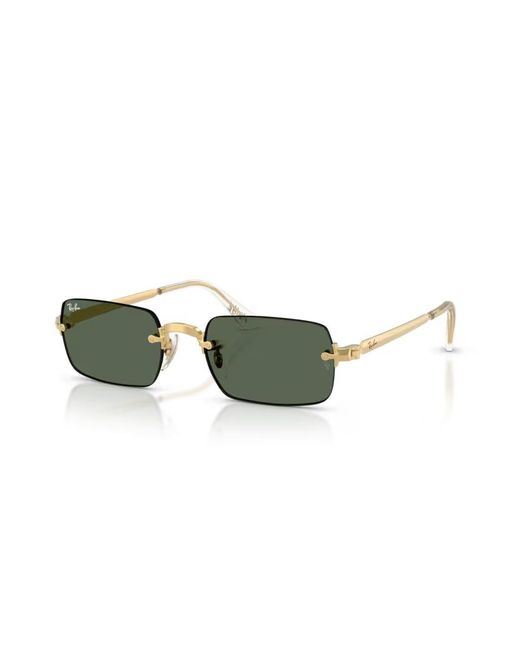 Ray-Ban Black Rb3928 By A$ap Rocky Sunglasses Frame Blue Lenses