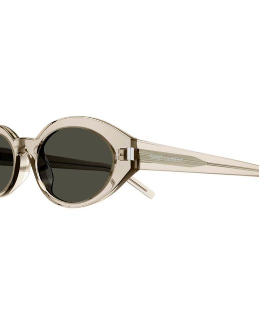 Saint Laurent Black Sl 567 003 Sunglasses Acetate Round Normal