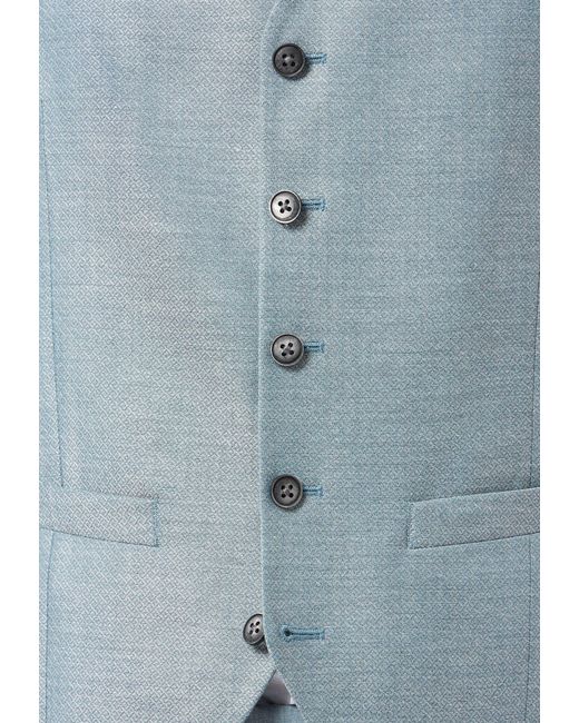 Roy Robson Anzugweste Slim Fit in Blue für Herren