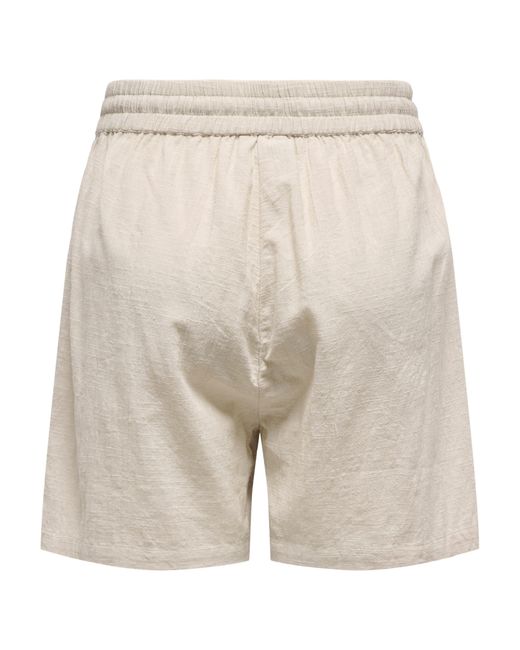 ONLY Natural ONLTIZANA STRING COTTON SHORTS WVN