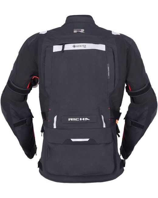 Richa Motorradjacke Armada 1.1 Gore-Tex Pro wasserdichte Motorrad Textiljacke (wasserdicht) in Blue für Herren