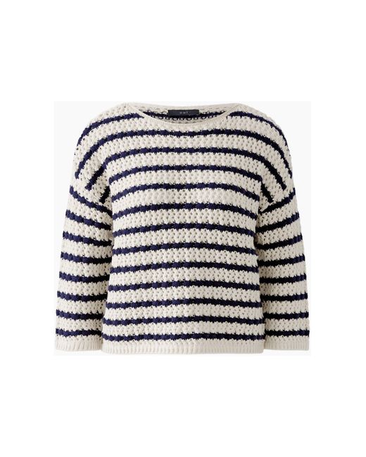 Ouí White Strickpullover