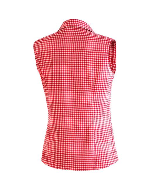 Maier Sports Red Outdoorbluse Bluse Sana sleeveless