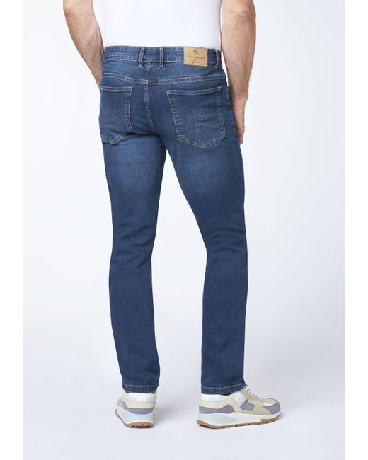 Oklahoma Jeans Oklahoma Straight-Jeans aus blauen Denim (1-tlg) in Blau für  Herren | Lyst DE