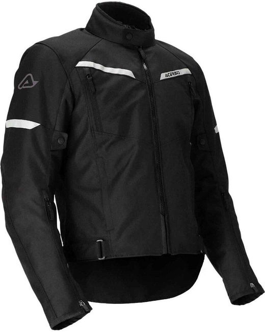Acerbis Motorradjacke X-Street Motorrad Textiljacke in Black für Herren