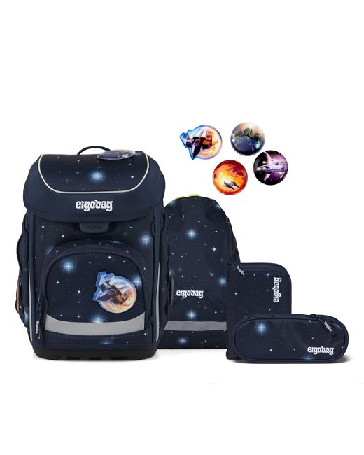 ergobag Blue Schulranzen Cubo Reflex Edition