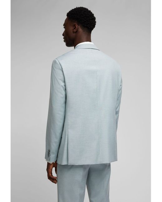 Hechter Paris Anzug (2-tlg) Vollintegriertes Stretch-Futter in Blue für Herren