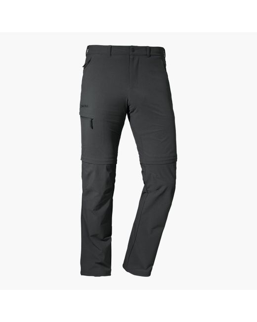 Schoeffel Trekkinghose Pants Koper1 Zip Off ASPHALT in Gray für Herren