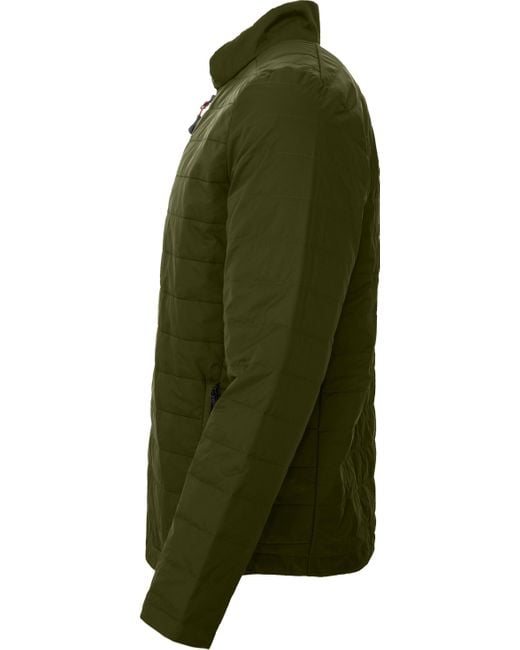 Bergson Outdoorjacke ASKIM Steppjacke, leicht wattiert, wasserabweisend, PFC-frei, Normal in Green für Herren
