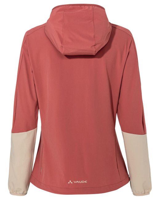 Vaude Red Outdoorjacke Women's Moab Jacket IV (1-St) Softshelljacke zum Mountainbiken