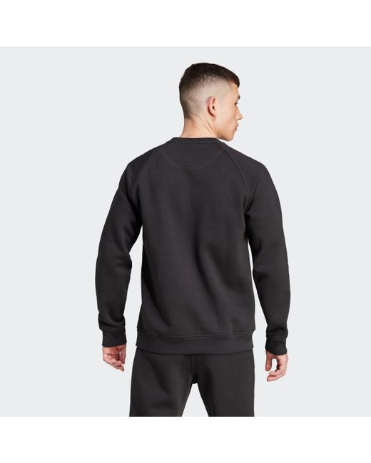 Adidas Sweatshirt ESS CREW in Black für Herren