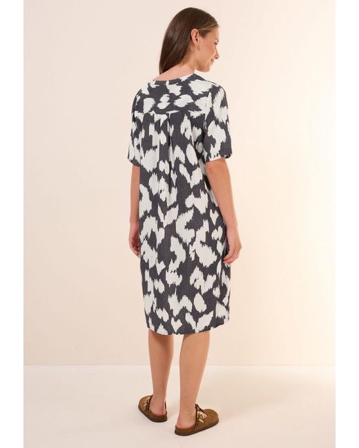Cecil Gray Midikleid mit grafischem Muster