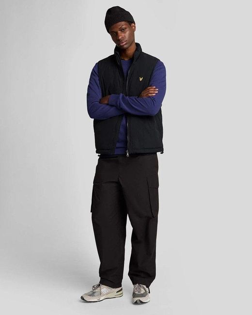 Lyle & Scott Sweatshirt Basic , 100% Baumwolle in Blue für Herren