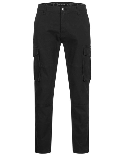 INDICODE Cargohose INMauricio in Black für Herren