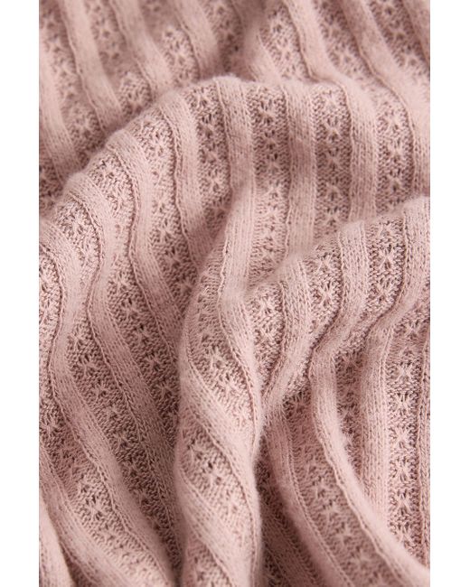 Ted Baker Pink Loungehose weiche Hose mit weitem Bein (1-tlg)