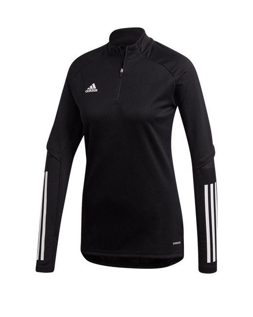 Adidas Originals Black Fußball - Teamsport Textil - Sweatshirts Condivo 20 Trainingstop LA