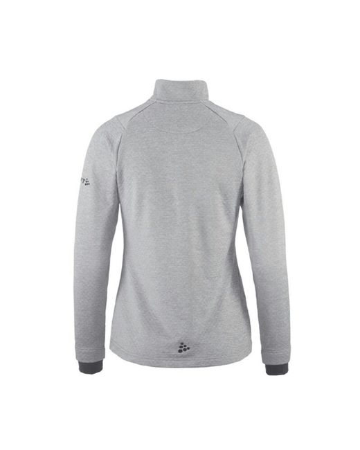C.r.a.f.t Gray Fleecepullover Pullover CORE GAIN THERMAL MIDLAYER W 1915249