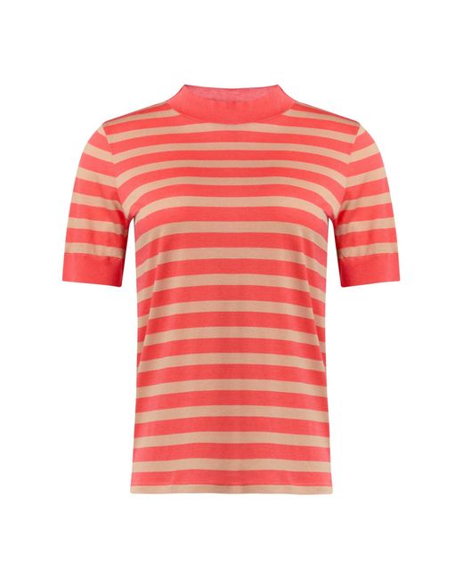 Comma, Red Shirtbluse T-Shirt