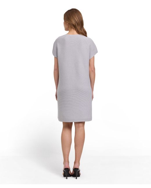 Falke Gray Strickkleid (1-tlg) mit Bio-Baumwolle