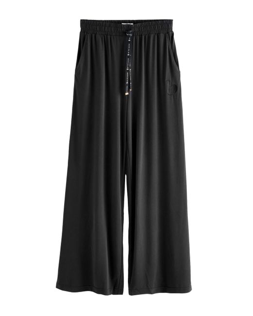 Ted Baker Black Loungehose Jogginghose mit weitem Bein (1-tlg)