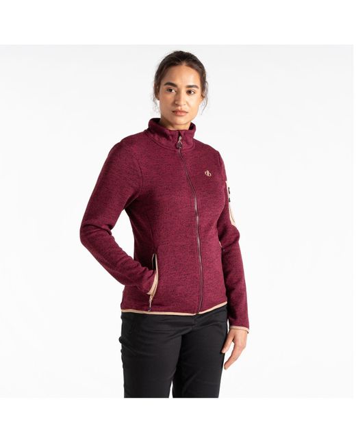 Dare 2b Red Strickfleecejacke Torrek Mountain Midlayer Jacke