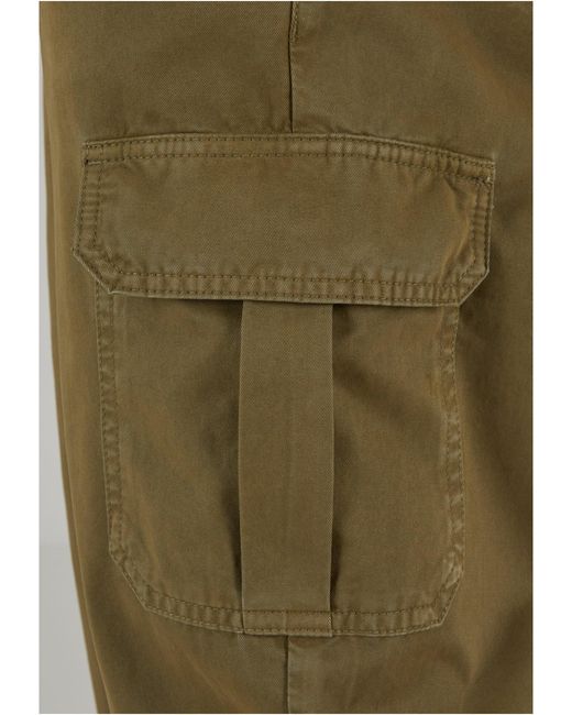 Urban Classics Cargohose Cotton Cargo Pants (1-tlg) in Green für Herren