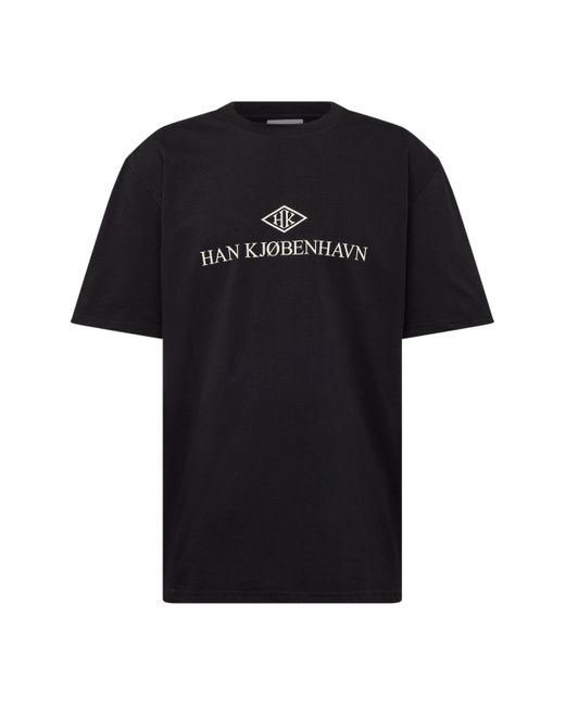Han Kjobenhavn T-Shirt (1-tlg) in Black für Herren