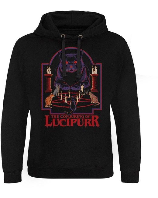 Steven Rhodes Lucipurr Epic Hoodie in Black für Herren
