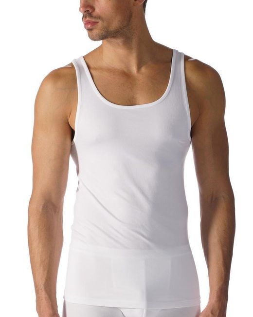 Mey T- Athletic-Shirt in White für Herren