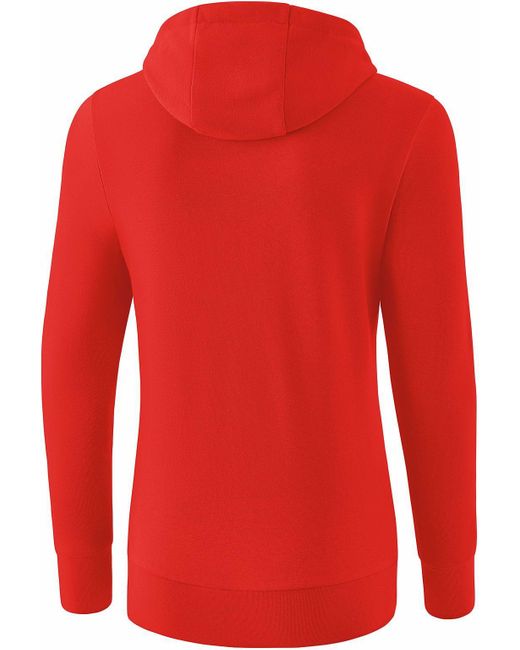 Erima Red Sweatshirt Basic Hoodie