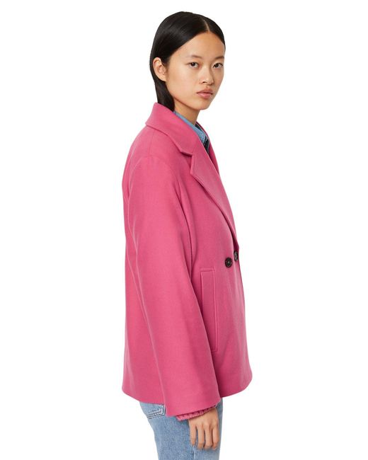 Marc O' Polo Pink Marc OPolo Outdoorjacke "aus italienischem Wolle-Mix"