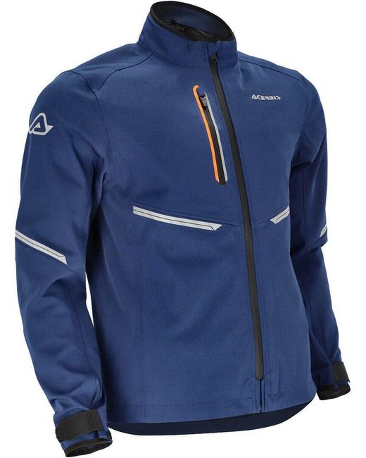 Acerbis Motorradjacke X-Duro WP Motocross Jacke wasserdicht in Blue für Herren