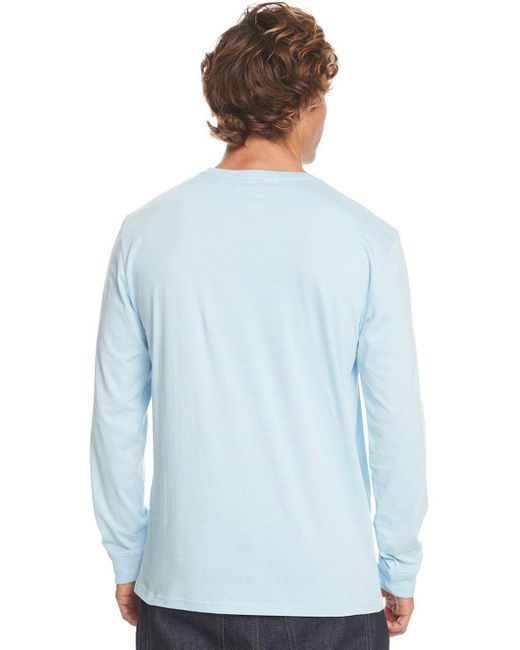 Quiksilver T-Shirt OMNILOGO TEES BFT0 in Blue für Herren