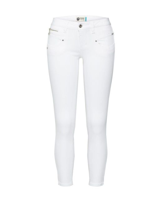 Freeman T.porter White 7/8-Jeans Alexa (1-tlg) Plain/ohne Details, Weiteres Detail